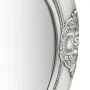 Espejo de pared estilo barroco plateado 50 cm de vidaXL, Espejos - Ref: Foro24-320346, Precio: 45,58 €, Descuento: %