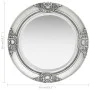 Espejo de pared estilo barroco plateado 50 cm de vidaXL, Espejos - Ref: Foro24-320346, Precio: 45,58 €, Descuento: %