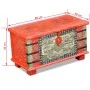 Baúl de almacenamiento madera de mango rojo 80x40x45 cm de , Baúles de almacenamiento - Ref: Foro24-243331, Precio: 264,09 €,...