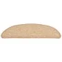 Alfombrilla autoadhesiva escalera 15 uds marrón claro 56x17x3cm de , Alfombrillas para escalones - Ref: Foro24-326898, Precio...