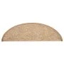 Alfombrilla autoadhesiva escalera 15 uds marrón claro 56x17x3cm de , Alfombrillas para escalones - Ref: Foro24-326898, Precio...