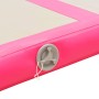 Esterilla inflable de gimnasia con bomba 600x100x10 cm PVC rosa de vidaXL, Esteras para pilates y yoga - Ref: Foro24-91921, P...