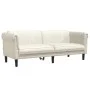 Cream velvet 3-piece sofa set by , Sofas - Ref: Foro24-3209216, Price: 763,04 €, Discount: %