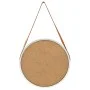 Espejo de pared con correa plateado 50 cm de vidaXL, Espejos - Ref: Foro24-320366, Precio: 41,79 €, Descuento: %