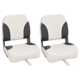 Asientos de barco plegables con respaldo alto 2 uds 41x36x48 cm de , Veleros - Ref: Foro24-3284294, Precio: 126,29 €, Descuen...