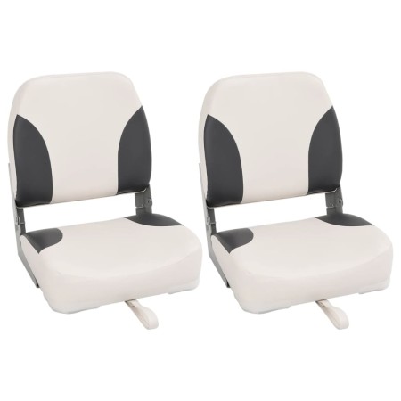 Asientos de barco plegables con respaldo alto 2 uds 41x36x48 cm de , Veleros - Ref: Foro24-3284294, Precio: 129,03 €, Descuen...