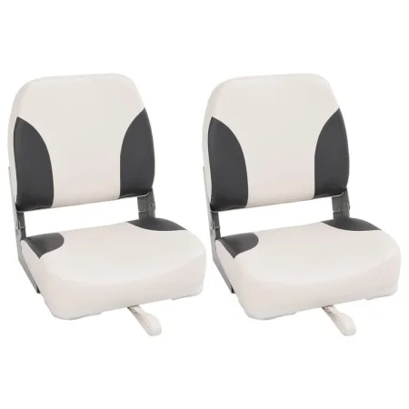 Asientos de barco plegables con respaldo alto 2 uds 41x36x48 cm de , Veleros - Ref: Foro24-3284294, Precio: 126,29 €, Descuen...