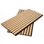 WallArt Paneles acústicos para paredes Aku 4 uds roble natural de , Recubrimiento de paredes - Ref: Foro24-447599, Precio: 68...