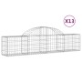 Cestas de gaviones 13 uds forma de arco hierro 200x30x40/60 cm de , Maceteros y jardineras - Ref: Foro24-3146058, Precio: 567...
