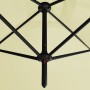 Sombrilla doble con poste de acero color arena 600x300 cm de , Sombrillas - Ref: Foro24-312555, Precio: 187,30 €, Descuento: %