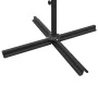 Sombrilla doble con poste de acero negra 600x300 cm de , Sombrillas - Ref: Foro24-312560, Precio: 146,30 €, Descuento: %