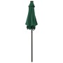 Sombrilla con luces LED aluminio verde 200x211 cm de , Sombrillas - Ref: Foro24-313558, Precio: 84,89 €, Descuento: %