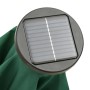 Sombrilla con luces LED aluminio verde 200x211 cm de , Sombrillas - Ref: Foro24-313558, Precio: 84,89 €, Descuento: %