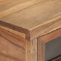 Mesa consola de madera maciza de acacia 90x35x76 cm de , Mesas auxiliares - Ref: Foro24-323505, Precio: 115,07 €, Descuento: %