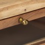 Mesa consola de madera maciza de acacia 90x35x76 cm de , Mesas auxiliares - Ref: Foro24-323505, Precio: 115,07 €, Descuento: %
