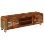 Mueble para la TV madera maciza reciclada 120x30x36 cm de , Muebles TV - Ref: Foro24-247512, Precio: 299,52 €, Descuento: %