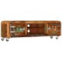 Mueble para la TV madera maciza reciclada 120x30x36 cm de , Muebles TV - Ref: Foro24-247512, Precio: 299,52 €, Descuento: %