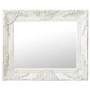 Espejo de pared estilo barroco blanco 50x40 cm de vidaXL, Espejos - Ref: Foro24-320308, Precio: 45,53 €, Descuento: %