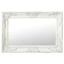 Espejo de pared estilo barroco blanco 60x40 cm de vidaXL, Espejos - Ref: Foro24-320328, Precio: 43,83 €, Descuento: %