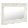Espejo de pared estilo barroco blanco 60x40 cm de vidaXL, Espejos - Ref: Foro24-320328, Precio: 43,83 €, Descuento: %