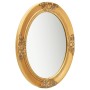 Espejo de pared estilo barroco dorado 50x60 cm de vidaXL, Espejos - Ref: Foro24-320349, Precio: 67,92 €, Descuento: %