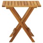 Mesa para terraza bistró madera maciza de acacia 46x46x47 cm de , Mesas de jardín - Ref: Foro24-41435, Precio: 39,55 €, Descu...