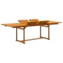 Juego comedor de jardín 7 pzas madera maciza acacia y textileno de , Conjuntos de jardín - Ref: Foro24-3279264, Precio: 834,1...