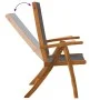 Juego comedor de jardín 7 pzas madera maciza acacia y textileno de , Conjuntos de jardín - Ref: Foro24-3279264, Precio: 801,3...