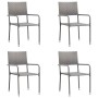 Juego de comedor para jardín 5 piezas ratán sintético gris de , Conjuntos de jardín - Ref: Foro24-3156762, Precio: 246,77 €, ...