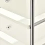 Portable storage cart with 4 white plastic drawers by vidaXL, Cargo forklifts - Ref: Foro24-320399, Price: 54,44 €, Discount: %