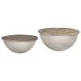 Set mesas de centro 2 uds forma de cuenco madera maciza mango de , Mesas de centro - Ref: Foro24-286561, Precio: 237,90 €, De...