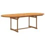 Juego comedor de jardín 9 pzas madera maciza acacia y textileno de , Conjuntos de jardín - Ref: Foro24-3279263, Precio: 1,00 ...