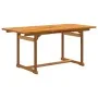 Juego comedor de jardín 5 pzas madera maciza acacia y textileno de , Conjuntos de jardín - Ref: Foro24-3279268, Precio: 512,5...