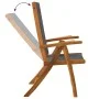 Juego comedor de jardín 5 pzas madera maciza acacia y textileno de , Conjuntos de jardín - Ref: Foro24-3279268, Precio: 512,5...
