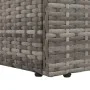 Tumbona de jardín con cojines y almohadas ratán sintético gris de , Tumbonas - Ref: Foro24-317110, Precio: 228,85 €, Descuent...