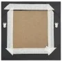 Espejo de pared estilo barroco negro 40x40 cm de vidaXL, Espejos - Ref: Foro24-320307, Precio: 36,81 €, Descuento: %