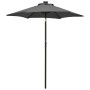 Sombrilla con luces LED aluminio antracita 200x211 cm de , Sombrillas - Ref: Foro24-313559, Precio: 96,96 €, Descuento: %