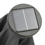 Sombrilla con luces LED aluminio antracita 200x211 cm de , Sombrillas - Ref: Foro24-313559, Precio: 96,96 €, Descuento: %