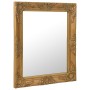 Espejo de pared estilo barroco dorado 50x60 cm de vidaXL, Espejos - Ref: Foro24-320317, Precio: 53,66 €, Descuento: %