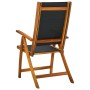 Sillas de jardín plegables 8 uds madera maciza acacia textileno de , Sillas de jardín - Ref: Foro24-3120456, Precio: 661,07 €...