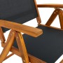 Sillas de jardín plegables 8 uds madera maciza acacia textileno de , Sillas de jardín - Ref: Foro24-3120456, Precio: 661,07 €...
