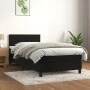 Box spring bed with black velvet mattress 100x200 cm by , Beds and slatted bases - Ref: Foro24-3141349, Price: 293,96 €, Disc...