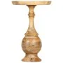 Mesa auxiliar redonda madera maciza de mango 43x43x66 cm de , Mesas auxiliares - Ref: Foro24-286471, Precio: 153,98 €, Descue...