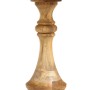 Mesa auxiliar redonda madera maciza de mango 43x43x66 cm de , Mesas auxiliares - Ref: Foro24-286471, Precio: 156,25 €, Descue...