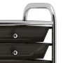 Portable storage cart with 10 black plastic drawers by vidaXL, Cargo forklifts - Ref: Foro24-320402, Price: 60,73 €, Discount: %
