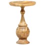 Mesa auxiliar redonda madera maciza de mango 43x43x66 cm de , Mesas auxiliares - Ref: Foro24-286471, Precio: 156,25 €, Descue...