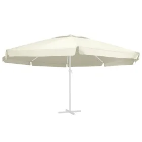 Tela de repuesto para sombrilla color arena 600 cm de , Telas para sombrillas y toldos - Ref: Foro24-312546, Precio: 88,55 €,...