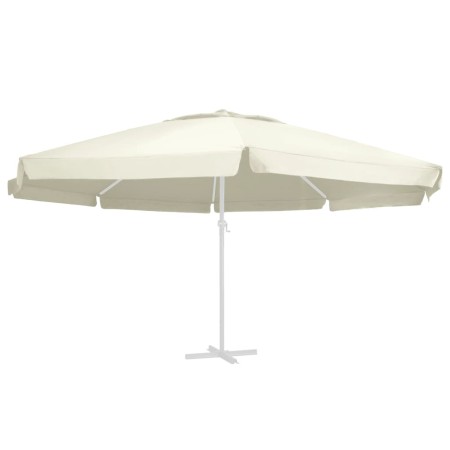 Tela de repuesto para sombrilla color arena 600 cm de , Telas para sombrillas y toldos - Ref: Foro24-312546, Precio: 90,41 €,...