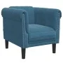 Juego de sofás 3 piezas terciopelo azul de , Sofás - Ref: Foro24-3209217, Precio: 812,83 €, Descuento: %