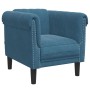 Juego de sofás 3 piezas terciopelo azul de , Sofás - Ref: Foro24-3209217, Precio: 812,21 €, Descuento: %